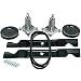 Craftsman 46" Deck Rebuild Kit 405143 195945 192870 405380 Fits Husqvarna Poulan