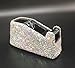 TISHAA Bling Dazzling Rhinestone Desktop Tape Dispenser