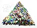 Dinosaur Metallic Confetti (75 Grams 5,250 Pieces) T-Rex Brontosaurus Jungle Foil Jurassic Dino Glitter for Kids and Children Birthday Party, Arts & Crafts by JPACO
