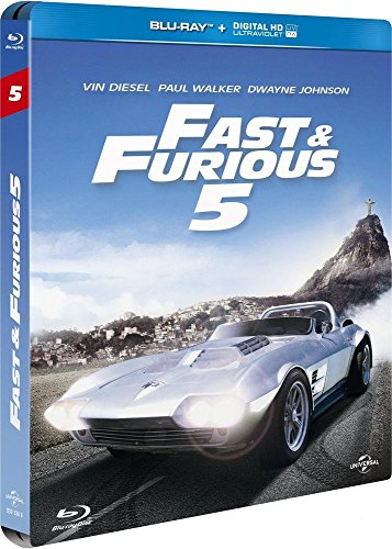 FAST AND FURIOUS 5 blu-ray steelbook édition 2015