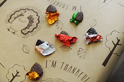Madelaine Chocolates, Highly Detailed, Premium Milk Chocolate Fall Leaves - Thumbnail 6