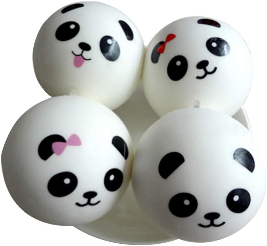 Decor Panda - 1 Pcs Various Squishy Charms Buns Cell Charm Cute Resin Crafts Fairy Garden Panda Miniature Doll - Panda Terrarium Figurine Garden Fairy Decor Miniature Toy Pendant Honey TER