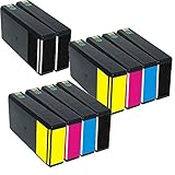Inktoneram Remanufactured Ink Cartridges Replacement for 676XL (4x Black, 2x Cyan, 2x Magenta, 2x Yellow, 10-Pack)