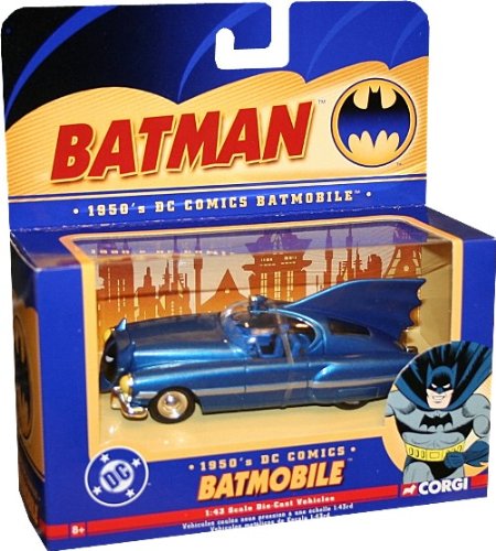 Corgi 1950's DC Comics BATMOBILE 1:43 Scale Die-Cast Vehicle #77314