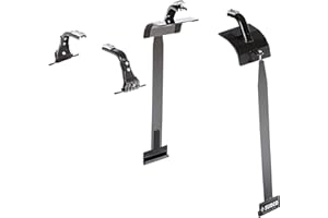 Surco AJ600 Roof Rack Adapter Set for Safari and Adventure Roof Racks/Crossbars - Compatible with Hardtop Equipped 2007-18 Jeep Wrangler JK; No Drilling Required