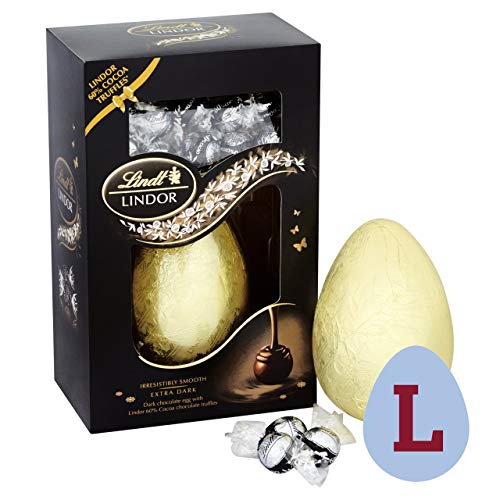 Easter Egg Dark Chocolate Lindt Lindor 60% Shell Egg 285G