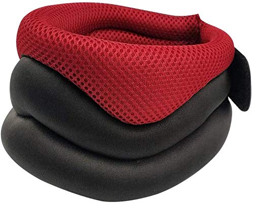 Neck Support Brace Ergonomic Cervical Collar Breathable Neck Brace for Neck Pain Soft Foam Neck Collar Protector for Stabilizes Vertebrae, Sleeping, Relieves Pain and Pressure