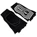 Amandir 4 Pairs Non Slip Yoga Socks Non Skid Yoga Pilates Barre Toeless Socks with Grips for Women