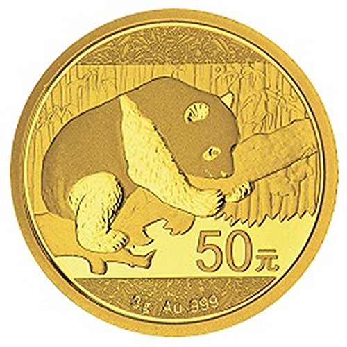 2016 CN 50 Yuan Gold Chinese Panda .999 3g - Brilliant Uncirculated