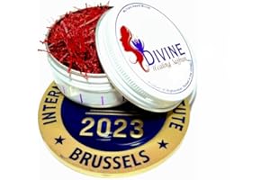 Saffron Threads - 100% Fresh, Pure Saffron from Afghanistan - Premium Award Winner Red Saffron Threads for Cooking Spanish Rice Paella & Risotto, Golden Milk, Tea & More - Divine Healing Saffron, 3g