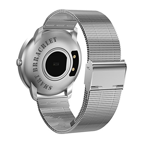 【Smart Watch】Fitness Tracker Blood Pressure Heart Rate Monitor Activity Tracker Smart Watch (A, Silver) - Thumbnail 5