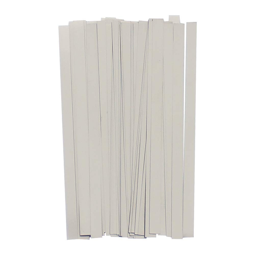 Pure Nickel Strip, 100 Pcs 0.1x5x100 mm Purity 99.96% Soldering Tab for 18650 Battery Spot Welding, for High Capacity Lithium, Li-Po Battery, NiMh and NiCd Battery Pack (0.1x5x100)