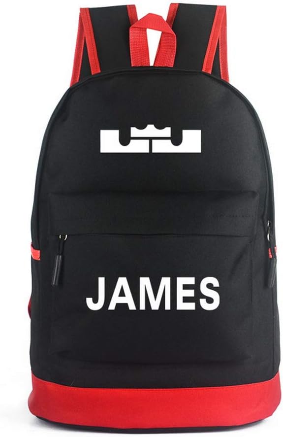 Water Proof Backpack for Students, School, Labtop, Travel, Symple style, NBA Stars, Sports (James)