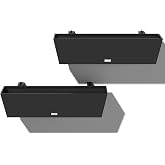Veradek Pure Series Railing Planter - Tapered Window Box with Bracket | Made From Durable Plastic With Adjustable Metal Railing Bracket. Modern Railing/Fence D&eacute;cor for Plants and Flowers