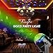 Upgraded Remote Kingso Dj Light, Sound Activated Party Light Mini Disco Ball Rotating Magic Strobe Club lighting Effect Led Stage Lights With Remote For KTV Xmas Wedding Show Pub - RGB