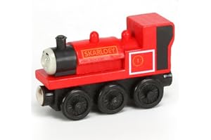 Flmenunu 1:43 SKARLOEY Wooden Train Set Toy Magnetic Trains Kids Toys