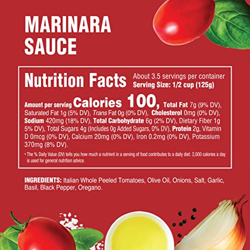 Rao's Homemade Marinara Sauce, 15.5 Oz, Tomato Sauce, All Purpose, Keto