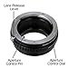 Fotodiox Lens Mount Adapter - Compatible with Sony A-Mount DSLR (Minolta AF A-Type) Lens to Sony E-Mount Mirrorless Cameras