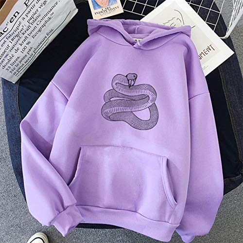 Sudaderas con estampado de serpiente negro Vintage, sudaderas con capucha para mujer, ropa de calle de invierno… Sudaderas con estampado de serpiente negro Vintage, sudaderas con capucha para mujer, ropa de calle de invierno…