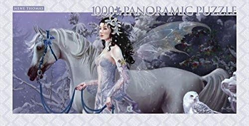 Winter Wings Artist Nene Thomas 1000 Piece Panoramic Jigsaw Puzzle