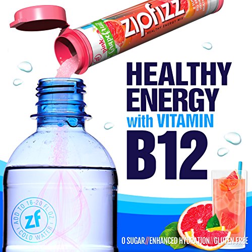 Zipfizz Healthy Energy Drink Mix, Hydration with B12 and Multi Vitamins