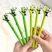 NUOLUX 8Pcs Cute Gel Ink Pen Cartoon Panda Hugs Bamboo Roller Ball Pens Black Ink 0.5mm