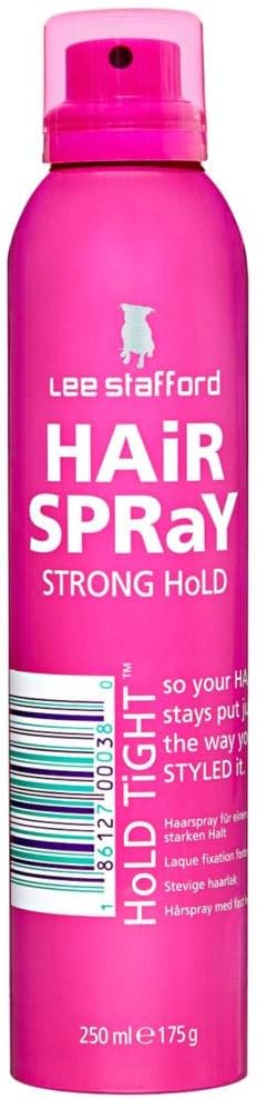 Lee Stafford Hairspray, Pink, 250 ml (Pack of 1)