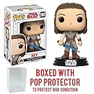 Funko Pop! Star Wars: The Last Jedi - Rey #190 Vinyl Figure (Bundled with Pop BOX PROTECTOR CASE)