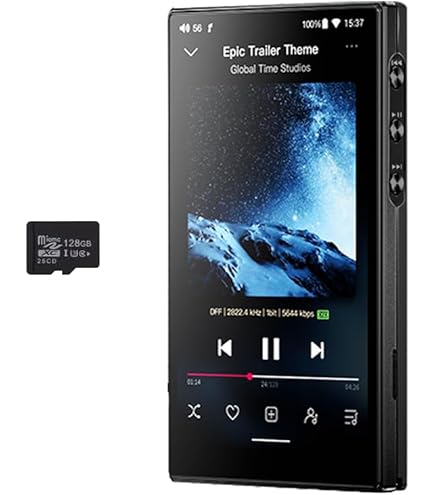 Amazon.com: JadeAudio/FiiO JM21 Android 13 Hi-Res Music Player MP3