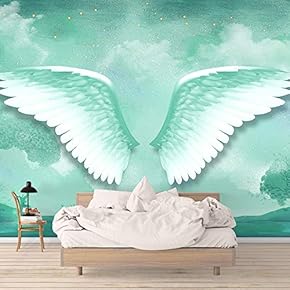 Wall Murals for Bedroom Beautiful Pictures Collection Panda Wings Removable Wallpaper Peel and Stick Wall Stickers - 66x96 inches