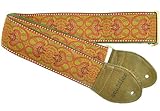 Souldier GS0397 Guitar Strap, Arabesque Red