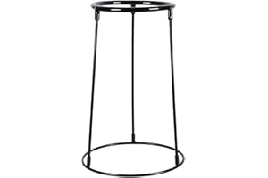 African Drum Stand,Multipurpose Carbon Steel Drum Floor Stand - Snare Drum Stand Black Percussion Rack, Musical Instrument Su
