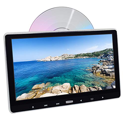 NOAUKA 11.6" Headrest DVD Player Car DVD Player Rear seat Multimedia Display Monitor HD IPS Screen Headrest Screen Built-in Speaker Resume Function with HDMI, Remote Control, IR Headphone
