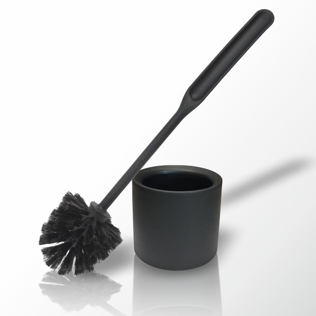 York Toilet Brush, Black, One Size