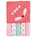 Luvable Friends Hooded Towel and 5 Washcloths, Girl Fox