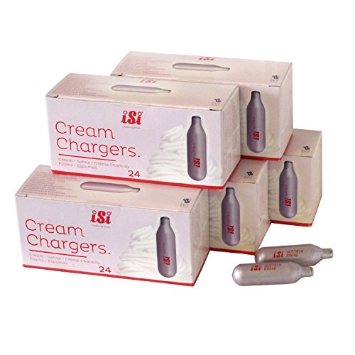 iSi N2O Whipped Cream Charger, 120 Count