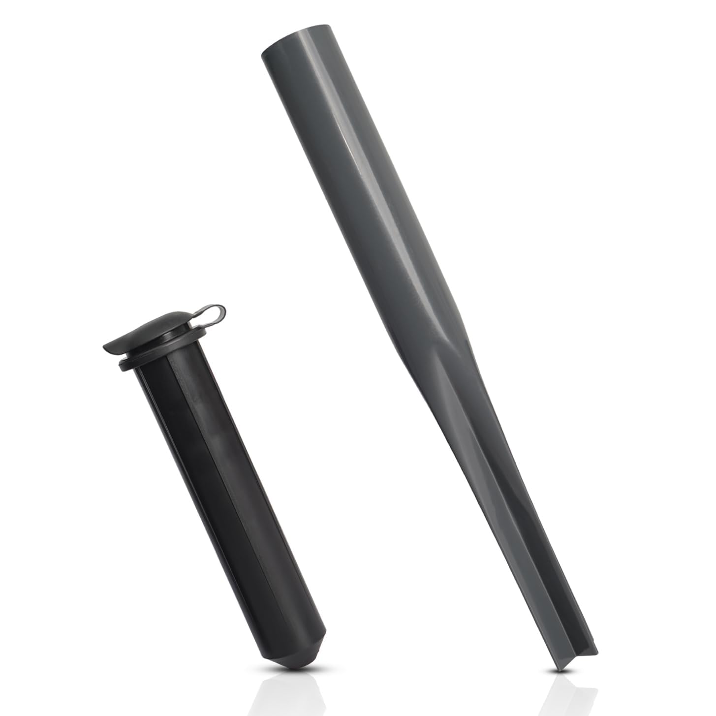 Flatro Rotary Washing Line Spike - Heavy Duty Powder Coated Metal Ground Spike for Rotary Washing Line with a Plastic Adapter, Rotary Airer Ground Spike - Parasol Stake Flag Pole Holder 32mm and 40mm