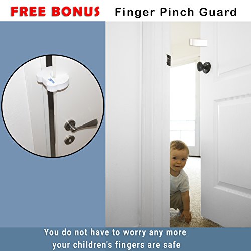 image for Door Stopper Rubber Door Stop Decorative Door Stops 4 Piece Set with F