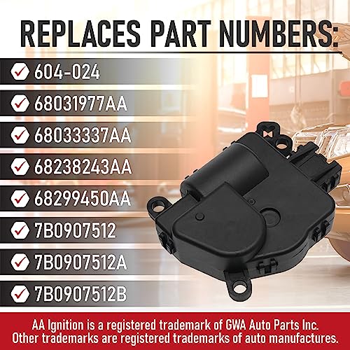 POHILA HVAC Air Door Actuator - Compatible With Chrysler, Dodge, Ram Models 2008-2019, Replaces 68033337AA - View #7