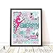 PrintChicks Dance Art Personalized Typography Print - Dancer Custom Poster Wall Art Decor. SHIPS 1-2 DAYS ARRIVES BEFORE CHRISTMAS!