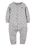 Kidsform Infant Baby Cotton Print Footless Romper Pajamas Outfits Bodysuits Playsuits