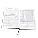 Next Level Daily Planner | High Performance Goal Organizer for Productivity Management | Undated Habit Tracker, Passion, Fitness, Financial & Gratitude Journal –Hardcover (Black, 8. 25” x 5. 5”)