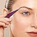 Best Tweezers for Ingrown Hair Includes Purple Case and Ebook Professional Surgical Quality
