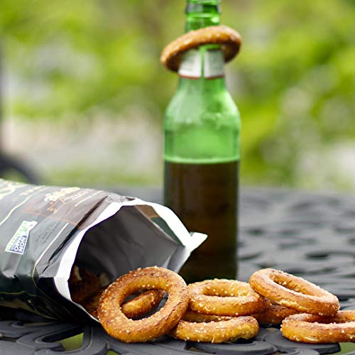 image for Unique Pretzels - Sourdough Craft Beer Pretzel Rings, Delicious Vegan 