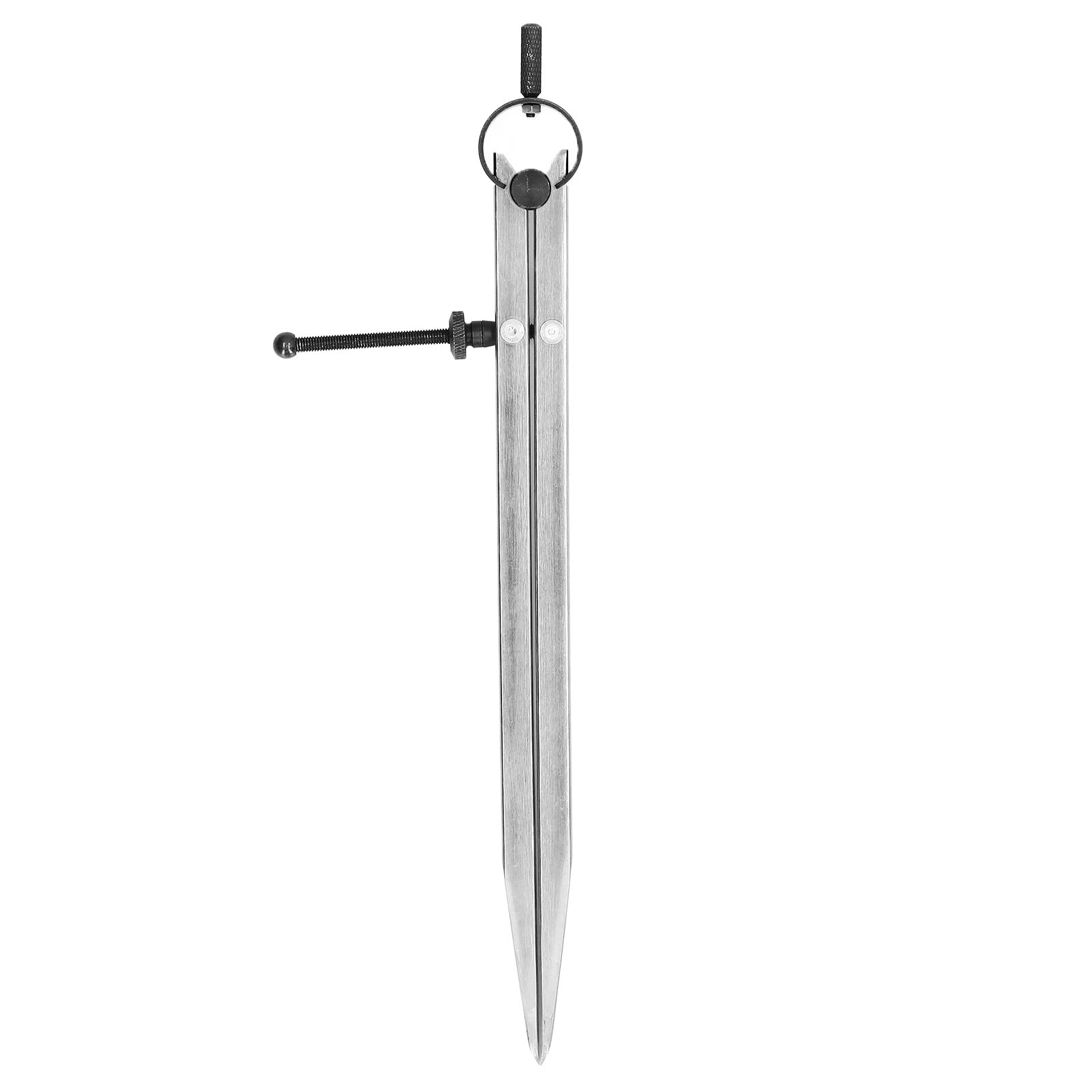 Wing Divider Leather Compass for Leather Scribing and Marking, Adjustable Divider Calipers with Spring Nut (250mm)