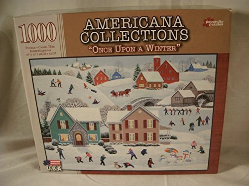 Jigsaw Puzzle 1000 Piece Americana Collections Once Upon a Winter