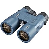 Bushnell H2O 8x42mm Binoculars, Waterproof and Fogproof Binoculars for Boating, Hiking, and Camping, Multi Blue