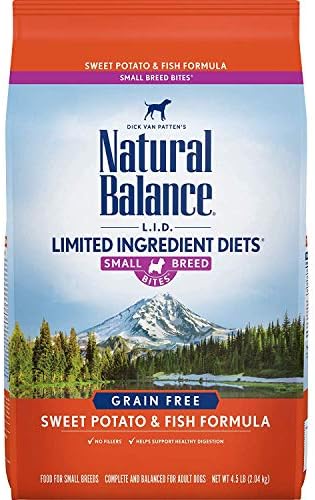 natural balance fish and sweet potato small bites