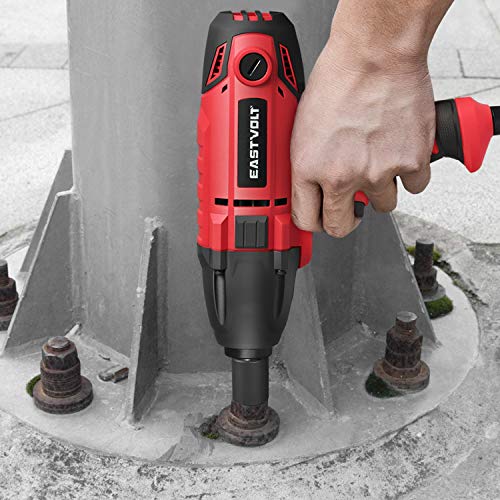 Eastvolt 800W Electric Impact Wrench, Heavy Duty 7.5 Amp Corded Max