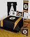 NHL Boston Bruins Hockey 5pc Full-Double Bedding Set